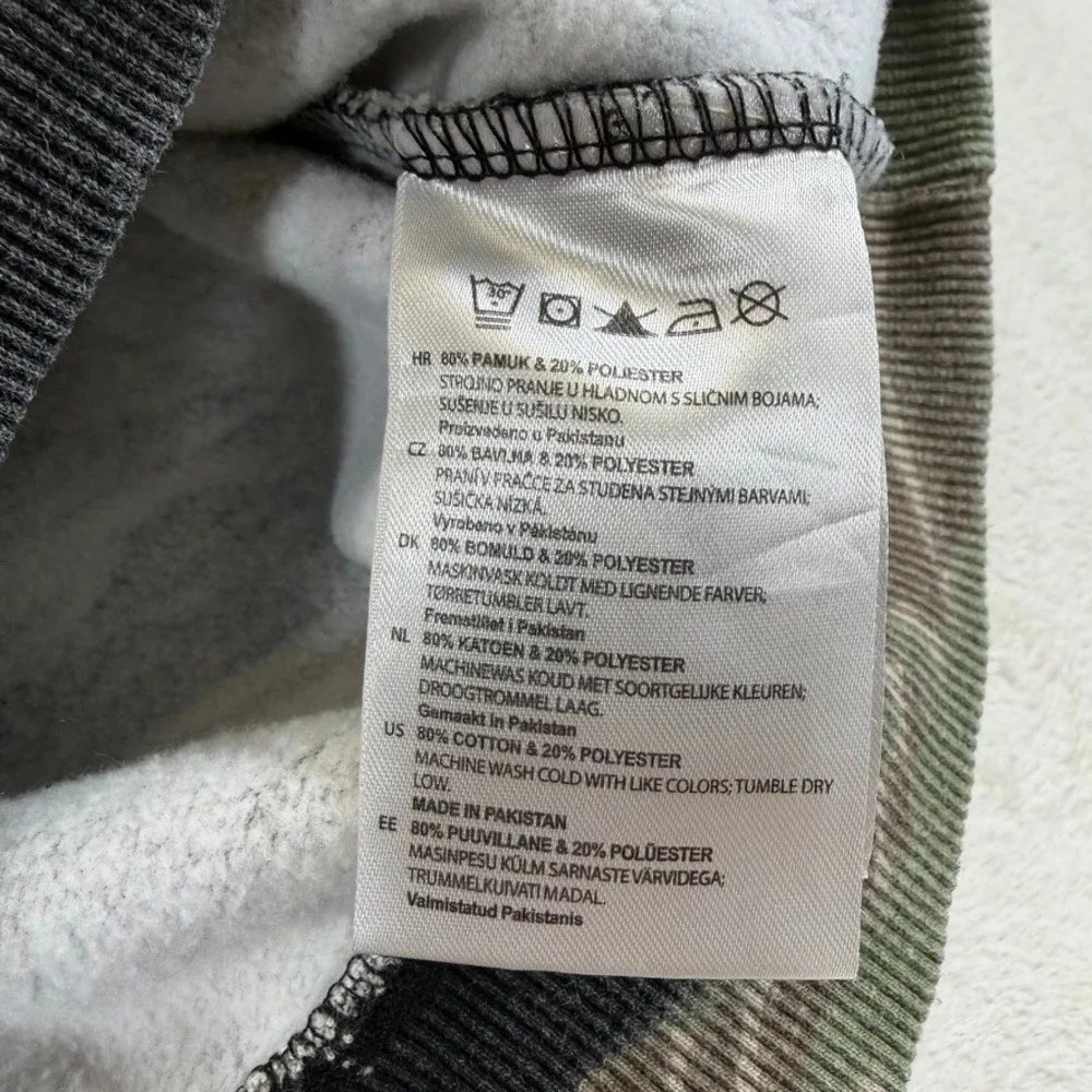 Primitive Skateboarding‎ Tiger Camo Hoodie Small Green Black Pullover Sweatshirt